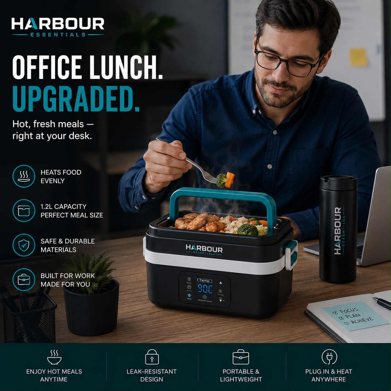 Harbour Essentials - Heated Meal Box