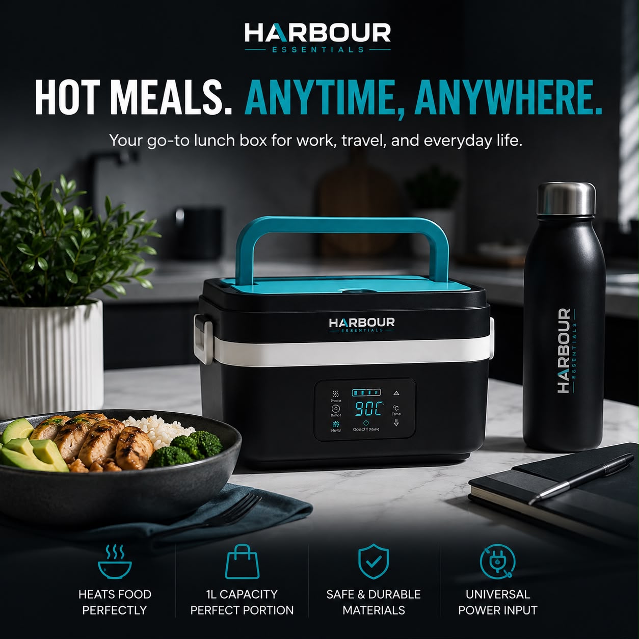 Harbour Essentials - Heated Meal Box